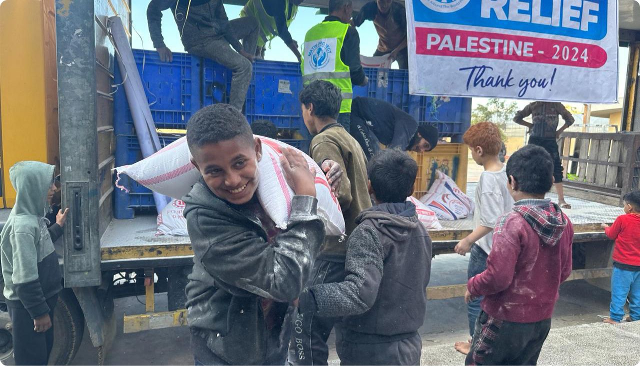 Palestine donation to make an impact